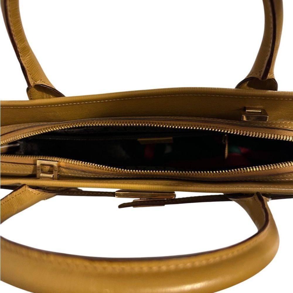 Gucci Kelly Brown Leather Handbag - Picture 9 of 15
